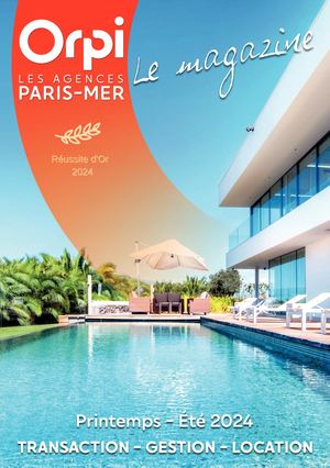 Magazine Printemps Eté 2024 ORPI Bandol