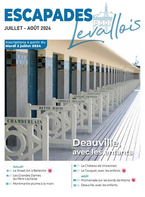 ESCAPADES JUILLET-AOÛT 2024