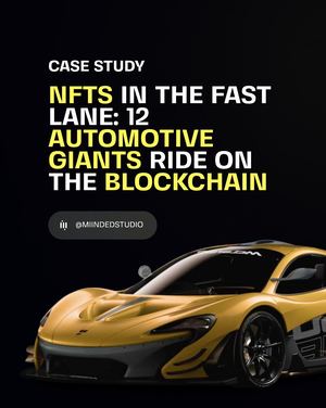 NFTs in the fast lane: 12 automotive giants ride on the blockchain