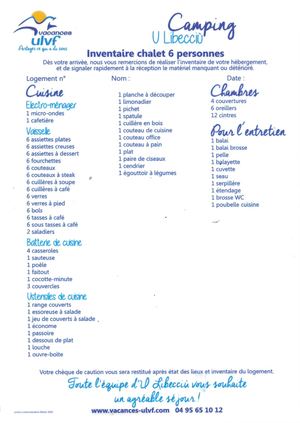 Inventaires Hébergements Libecc