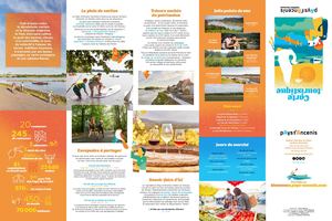 Carte touristique du Pays d'Ancenis 2024