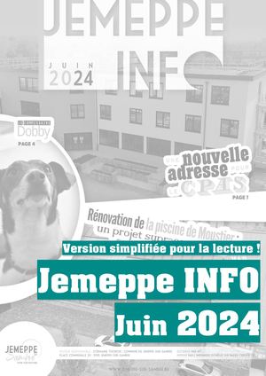 JEMEPPE INFO - JUIN 2024 -  VERSION SIMPLIFIEE POUR LA LECTURE