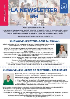 Calaméo - La Newsletter RH N°1 - Juin 2024