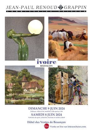 09/06/2024 - RENOUD-GRAPPIN - Besançon - Plaquette Vente 9 Juin 2024