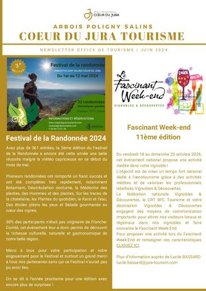Newsletter Juin 2024