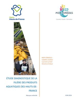 Etude  Filière Produits Aquatiques