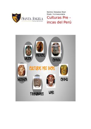 Culturas Pre Incas