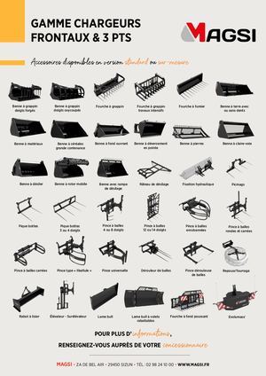 Fiche Gamme MAGSI - Chargeurs Frontaux & 3pts