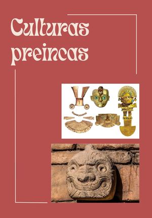 Revista de las Culturas Pre incas