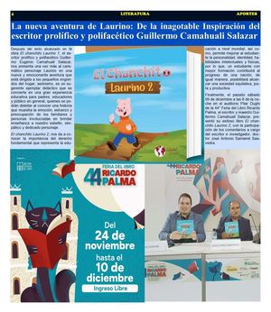 El Chanchito Laurino 2 Guillermo Camahualí: Dr.José Antonio Samamé Saavedra