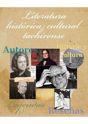 Literatura Historica Cultural Tachirense