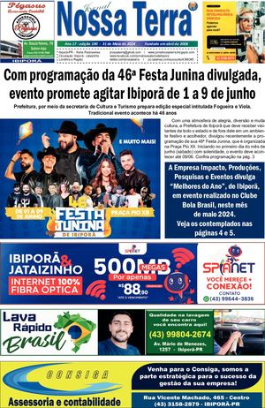 Jornal Nossa Terra De Ibipora