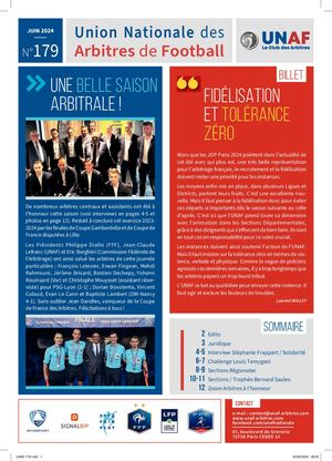 Bulletin UNAF N°179 - juin 2024