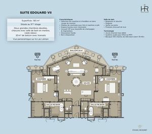 Suite Edouard VII - Hôtel Royal Evian - FR
