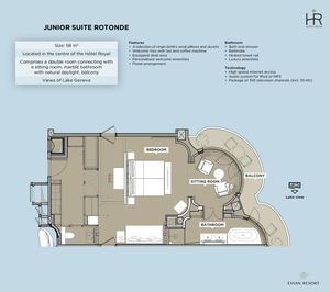 Junior Suite Rotonde - Hôtel Royal Evian - EN