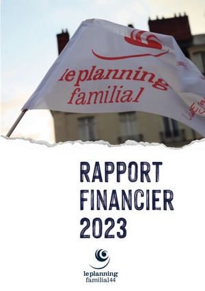 Planning Familial 44 Rapport Financier 2023