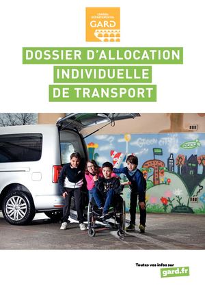 Formulaire de demande d'aide au transport 2024/2025