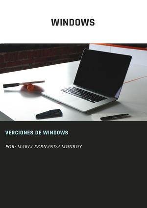 versiones de windows