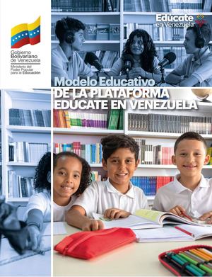 Modelo Educativo Plataforma Edúcate en Venezuela