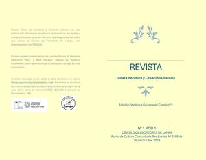Revista Taller Literario y Creación Literaria