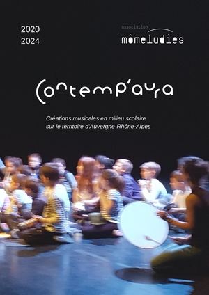 Plaquette Contemp'aura Association Mômeludies Mai 2024