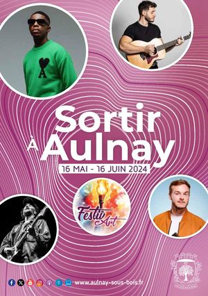 Sortir à Aulnay : du 16 mai au 16 juin 2024