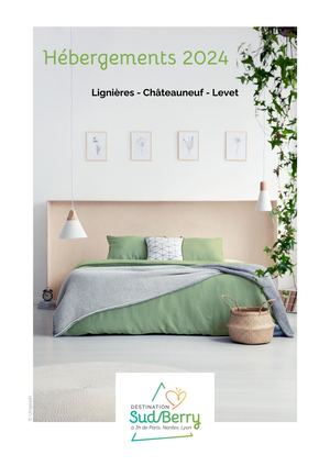 Brochure Hébergements Tribu Grande Capacité Centre De La France