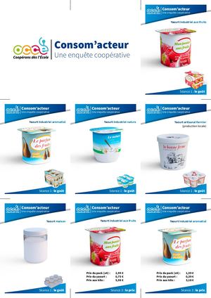 Consom'acteur : planche de cartes