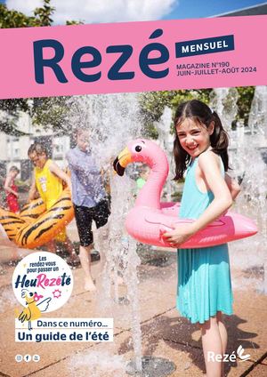 Rezé Mensuel n°190 - juin, juillet, août 2024
