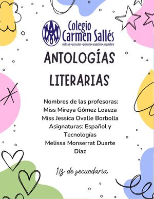 Antología Literaria