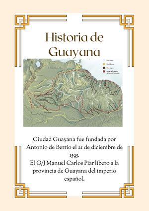 EbooK Historia de Guayana