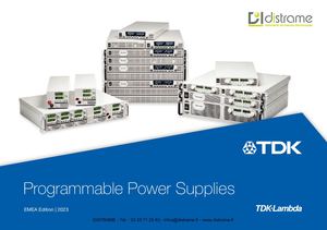 Tdk Lambda Programmable Power Supplies Catalogue En Distrame