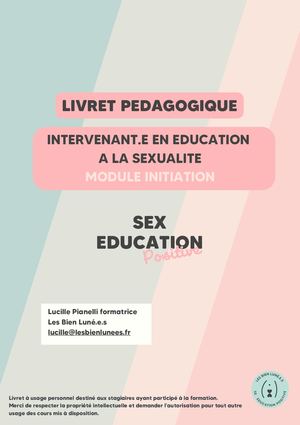 Livret pédagogique module initiation