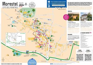 Plan de visite de Morestel