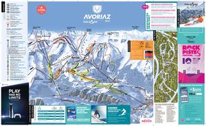 PLAN DES PISTES AVORIAZ FR