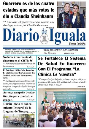 Miercoles 05 De Junio De 2024 Diario De Iguala