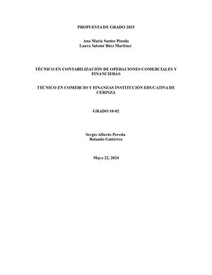 Propuesta De Grado 2025