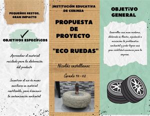 Folleto Tríptico Ecológico Reciclar Medio Ambiente Scrapbook A Mano Verde Y 20240605 073223 0000