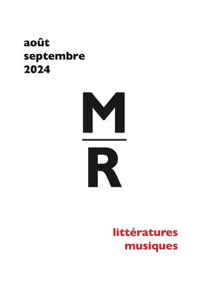 Preprogramme Aout Septembre Éditions Le mot et le reste