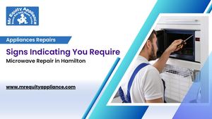 Signs Indicating You Require Microwave Repair in Hamilton