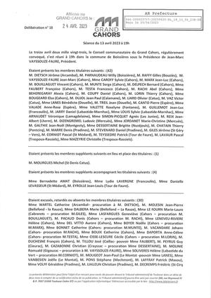 GRAND CAHORS ADOPTION CA 2022 CIAS