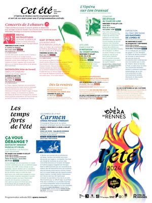 Dépliant Été 2024