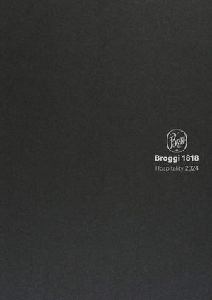 2024 Broggi Catalogo Hospitality