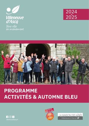 Activités pour les Aînés 2024- 2025 & Automne Bleu 2024