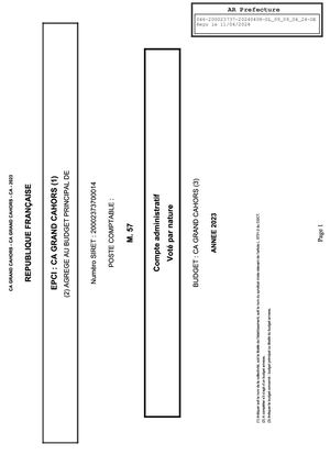 CA 2023 GRAND CAHORS