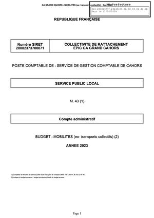 CA 2023 GRAND CAHORS - MOBILITES