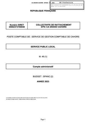 CA 2023 GRAND CAHORS - SPANC