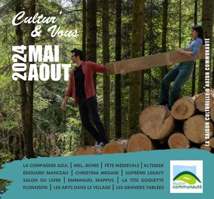 Saison Culturelle Mai Aout 2024