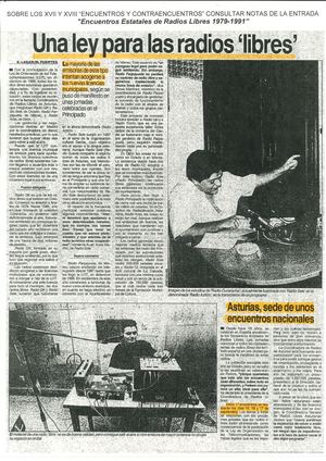 ¿XVII Encuentros? Asturias 1989