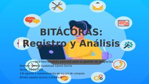 Exposición de la bitácora